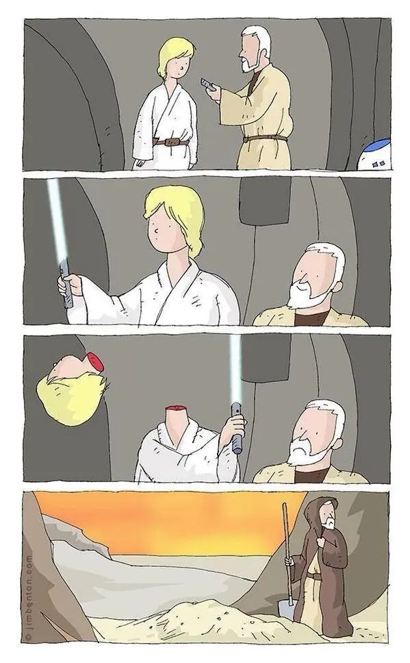 Chistes que solo los amantes de Star Wars entenderán Chistes que solo los amantes de Star Wars entenderán