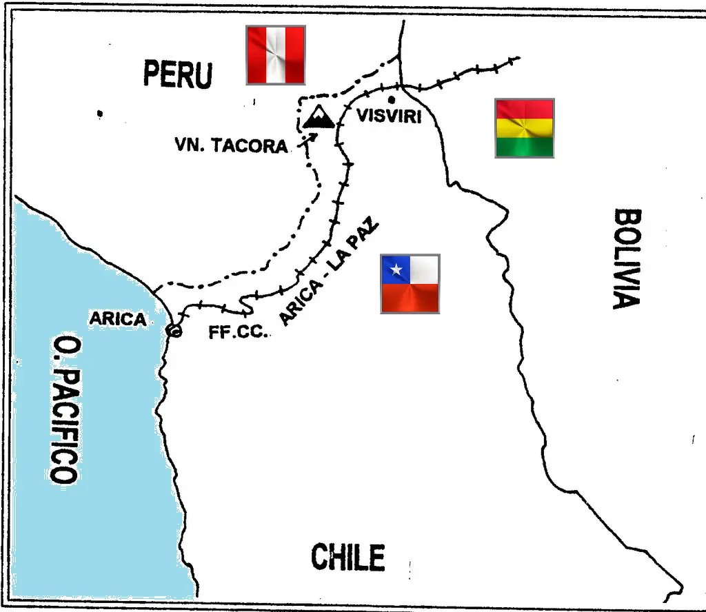 Trifinios en Centro y Sudamérica