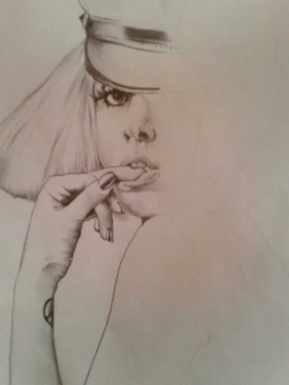 retrato lady gaga