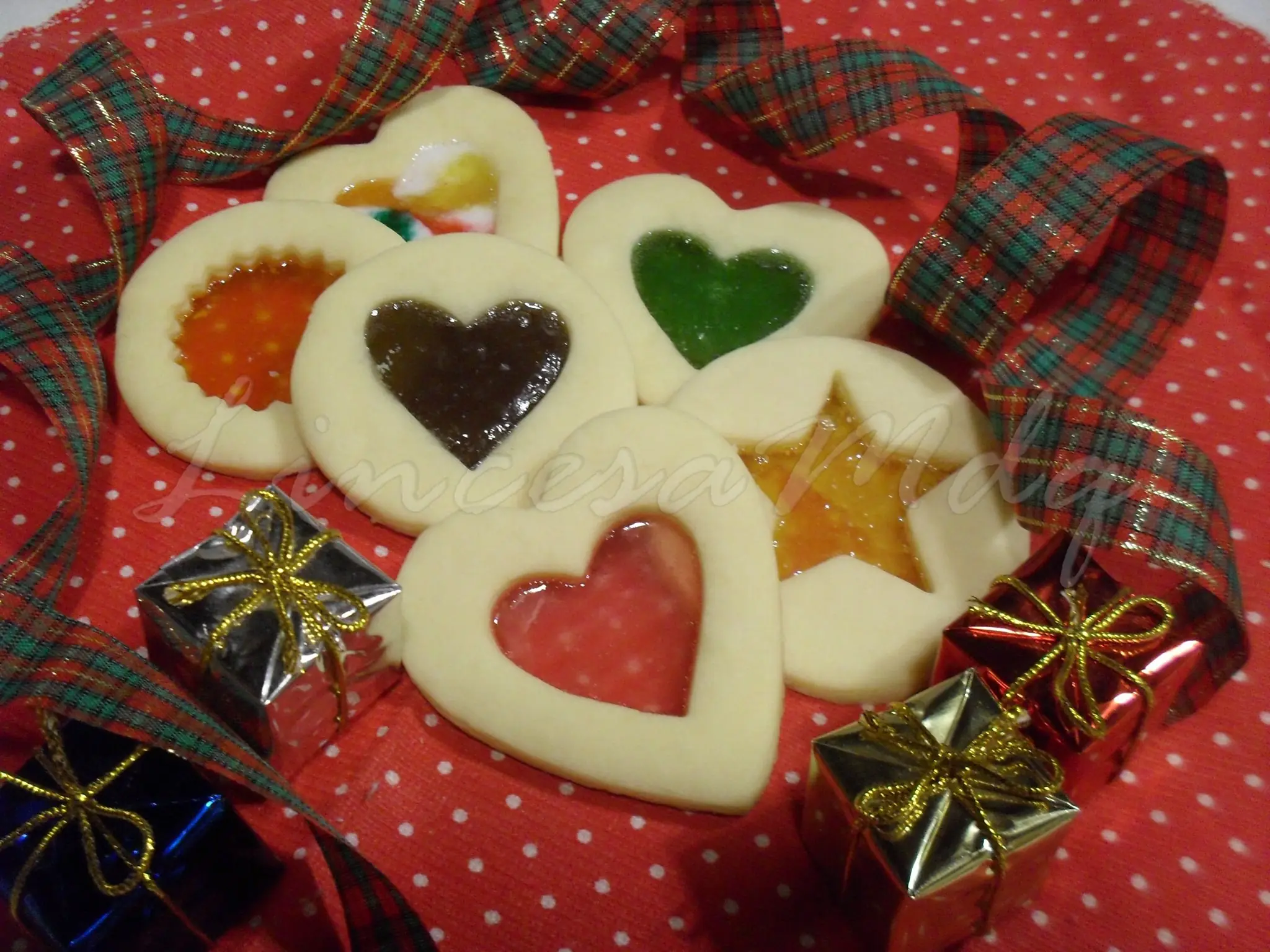 Stained glass cookies o galletas vitreaux (fotoreceta)