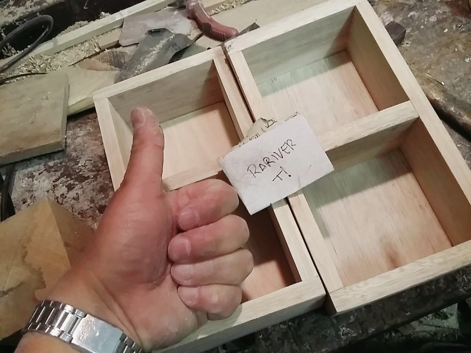 cajoncitos de madera reciclada