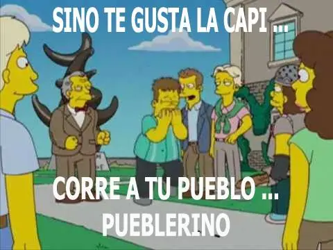 Extrañaba ser provinciano master race!
