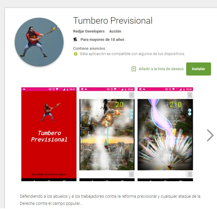 Tumbero previsional