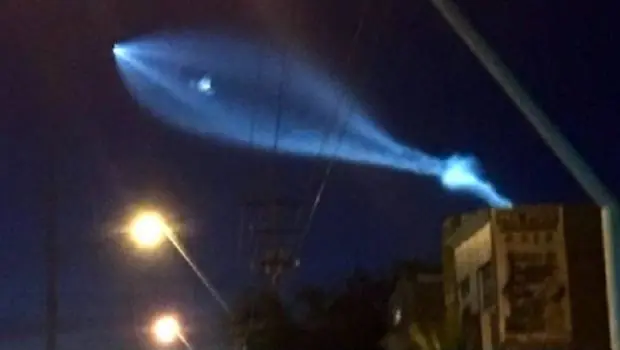 Ovni en baja california 22 de diciembre imagenes reales