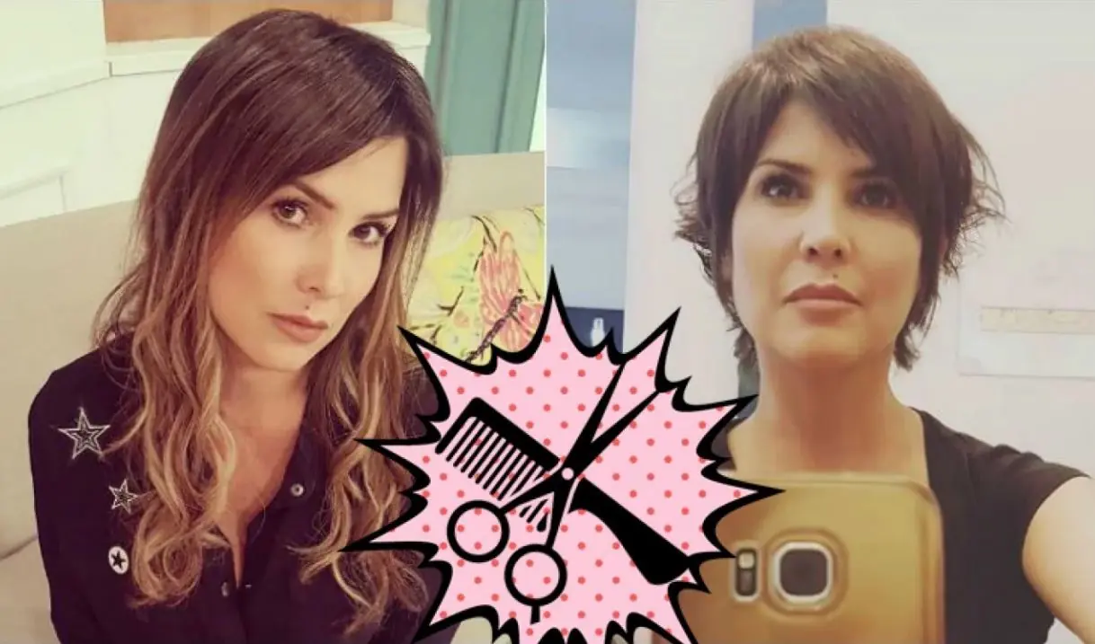 Fotos de Ursula Vargues con pelo corto