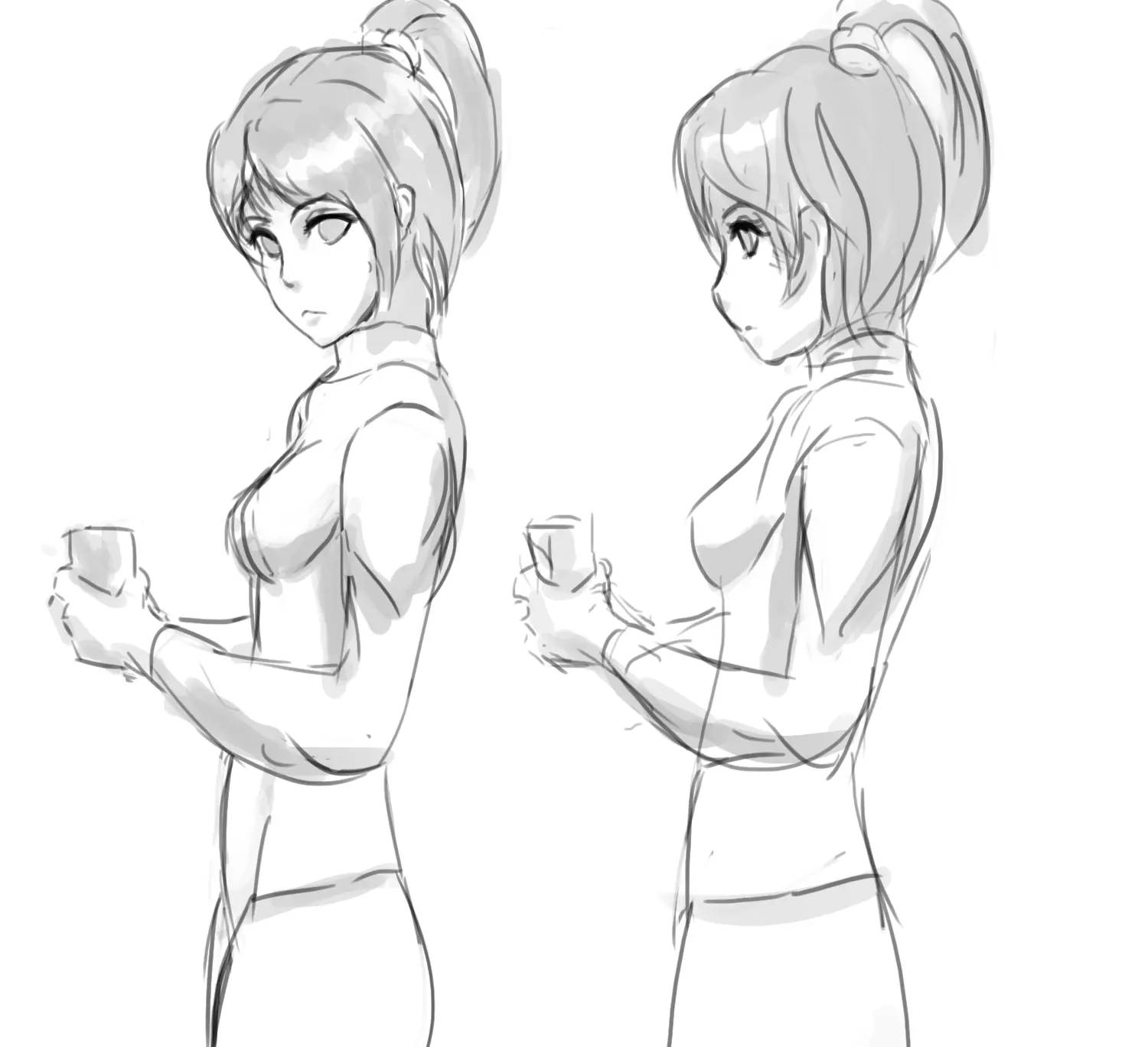 Mis mas recientes dibujos digitales. Pasa lince