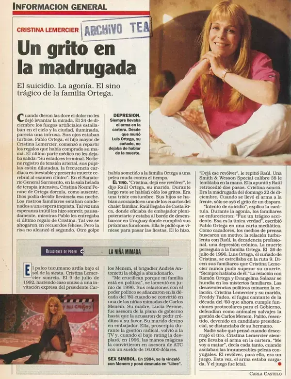 La maestra fantasma tributo a Cristina Lemercier