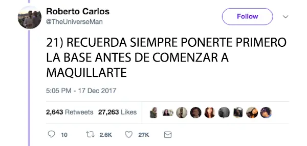Pasó rodeado de solo mujeres y relató lo que le pasó