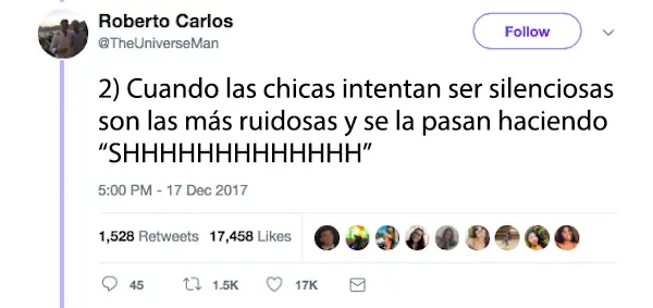 Pasó rodeado de solo mujeres y relató lo que le pasó