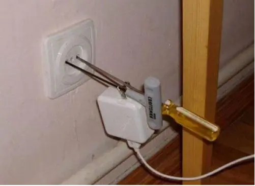 Personas que se han olvidado por completo su seguridad