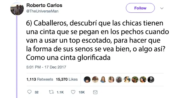 Pasó rodeado de solo mujeres y relató lo que le pasó