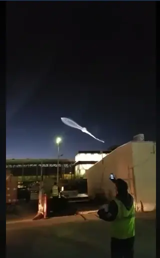 Remolino en el cielo Tijuana