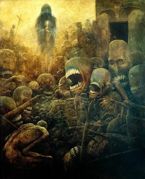 Arte macabro: Zdzisław Beksiński