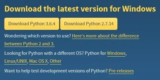 python