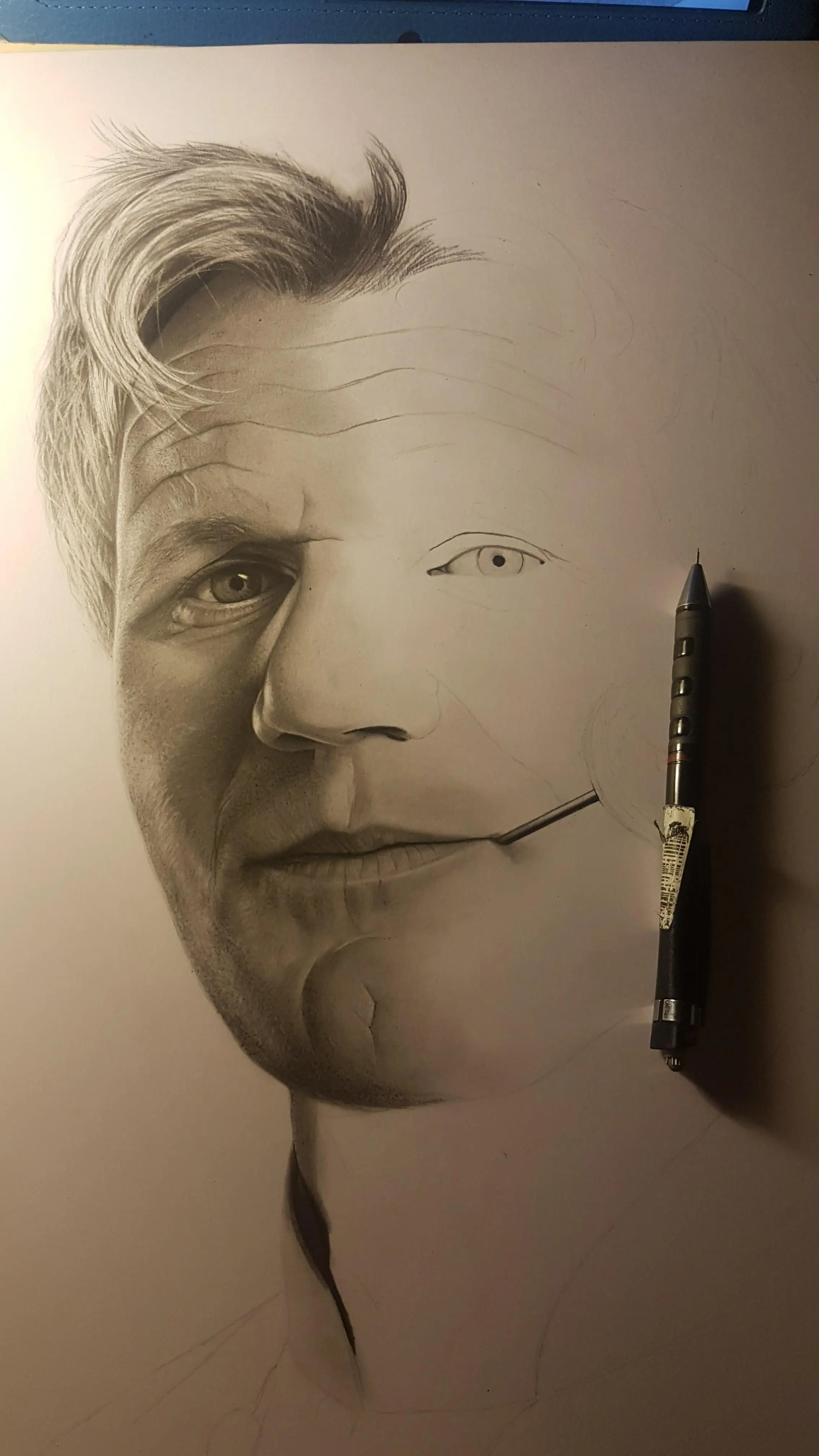Un dibujo para Gordon Ramsay. Masterchef