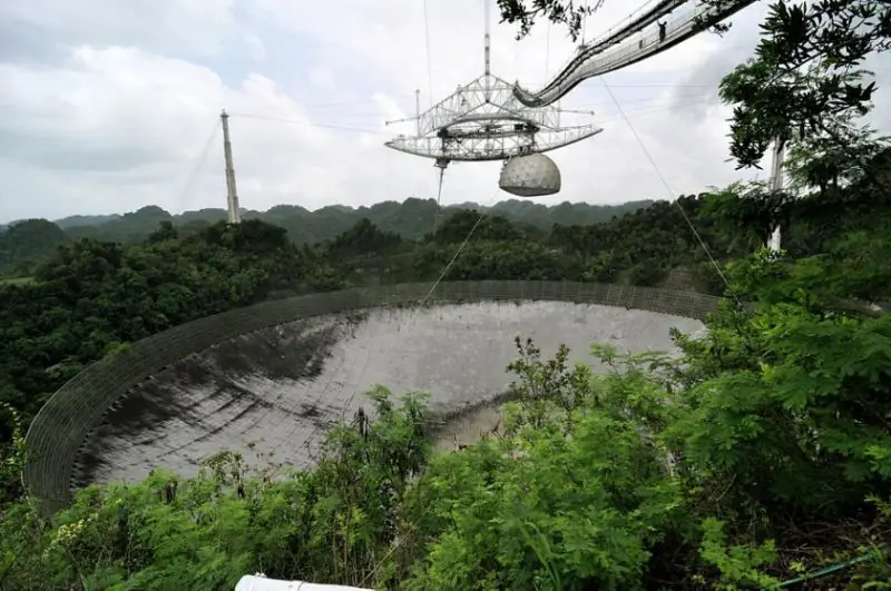 Telescopio de Arecibo, en recuperación, vio el asteroide