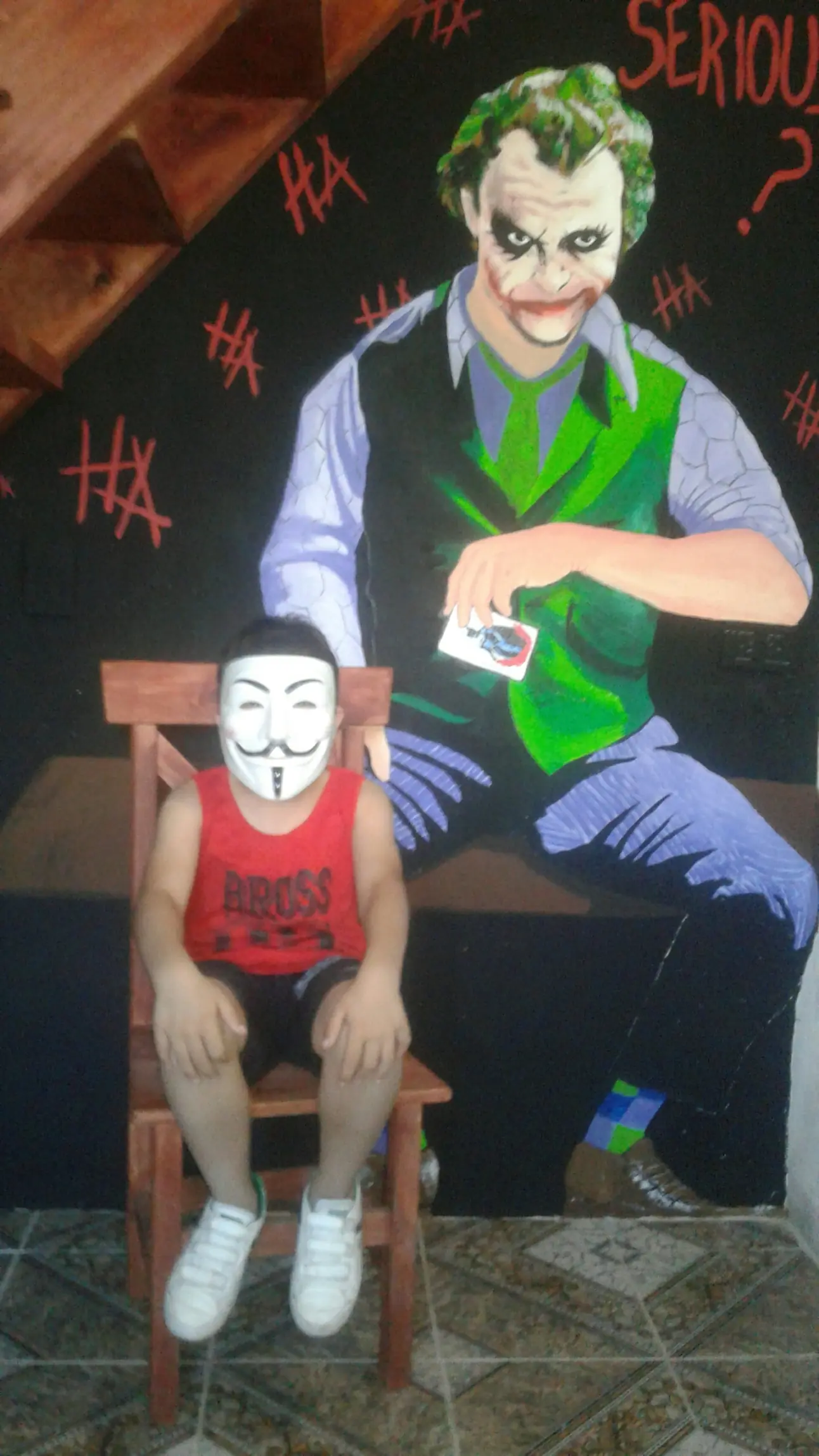 Pinté a Darth Vader (fotos + yapa)