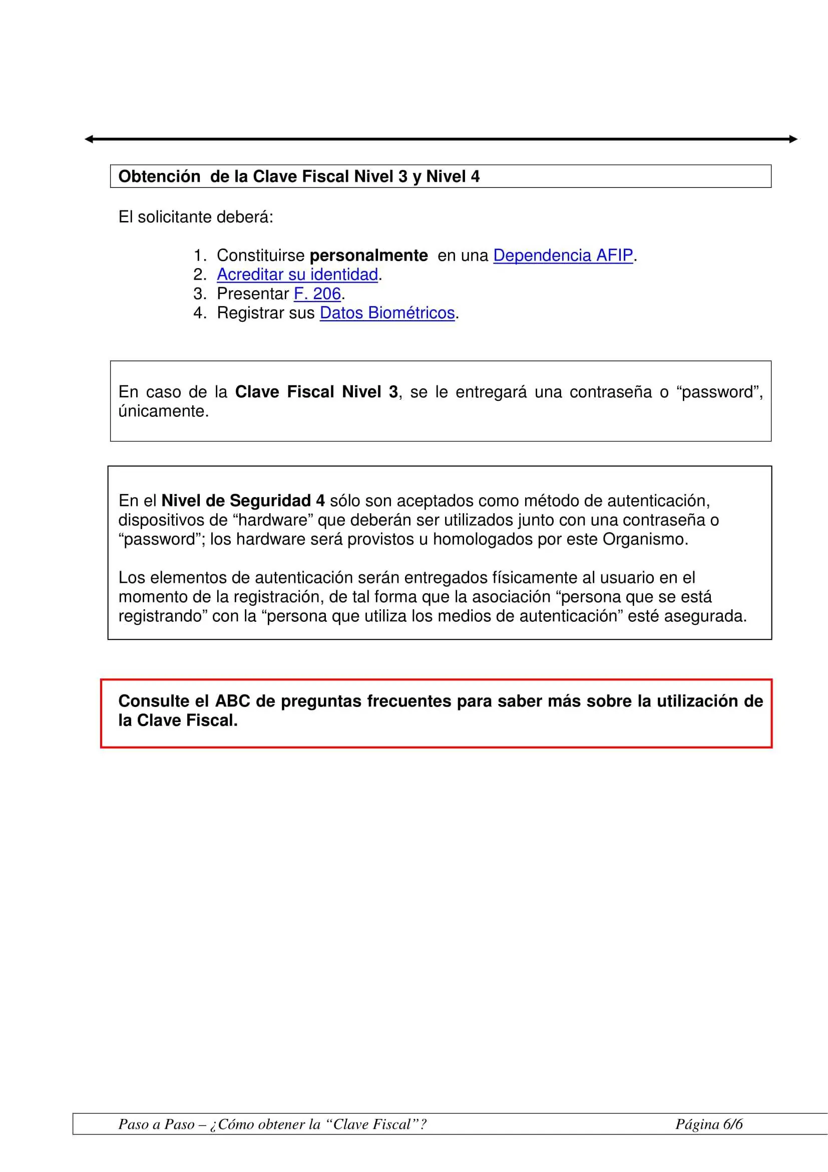 Saca la clave fiscal 1 y 2 en afip