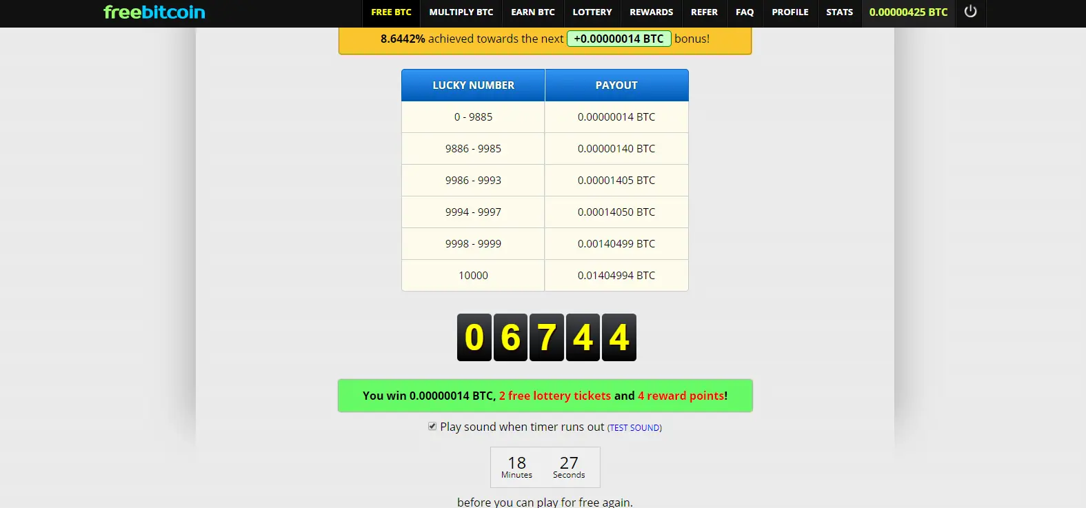 bitcoins gratis