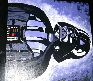 Pinté a Darth Vader (fotos + yapa)