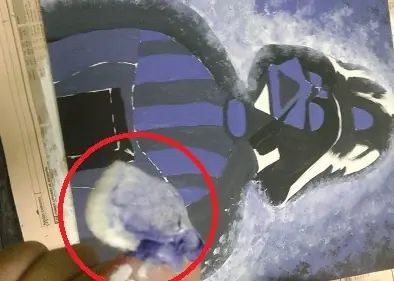 Pinté a Darth Vader (fotos + yapa)