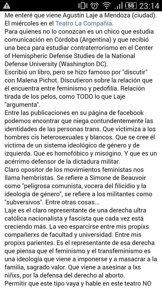 agustin laje