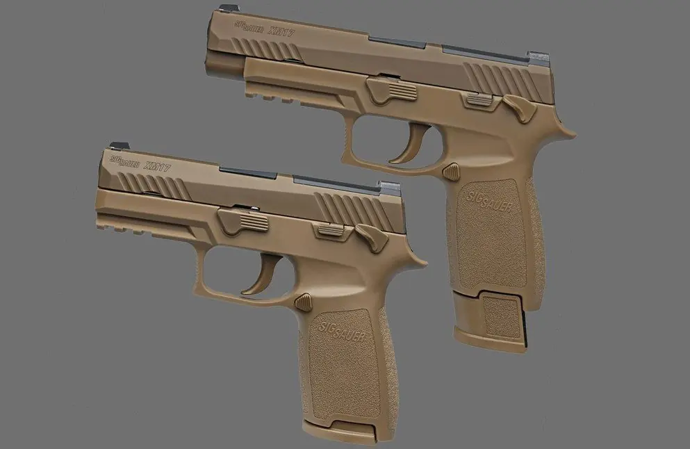 Como es la nueva pistola del US Army?