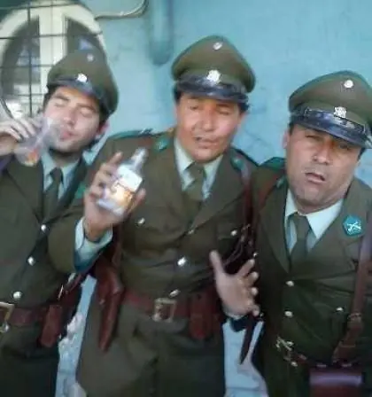 Las fotos más raras y divertidas de carabineros. Pasate!