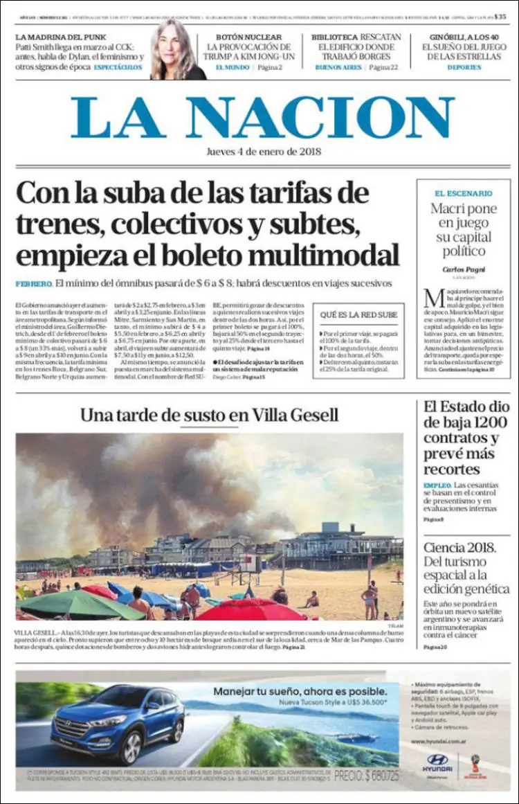 Asi te manipulan Clarin y La Nacion militando los aumentos