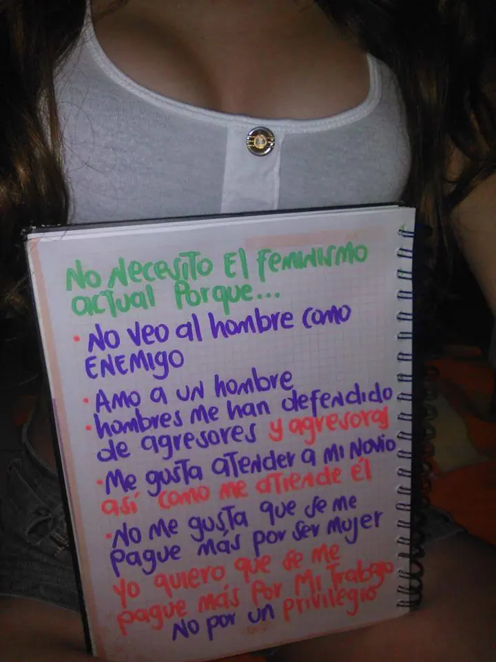 Chicas antifeministas