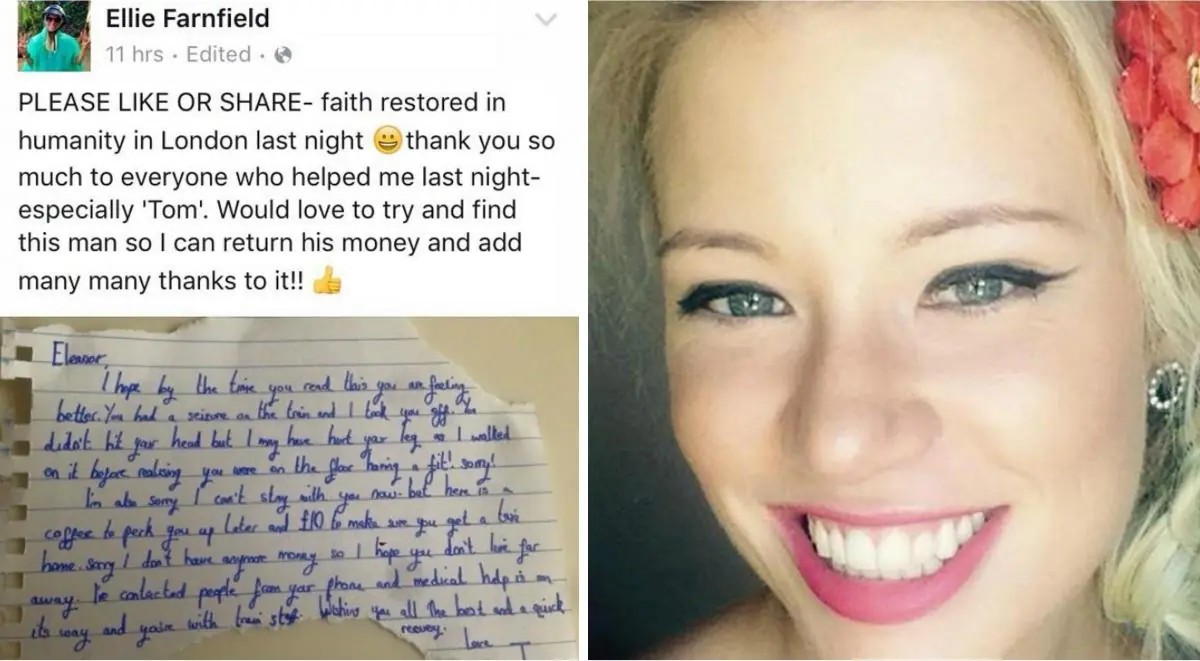 Joven perdió conocimiento en tren y al despertar descubrió