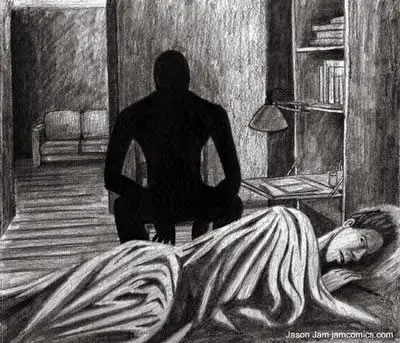 ¿Por qué se ven los Fantasmas de Reojo y no de Frente?