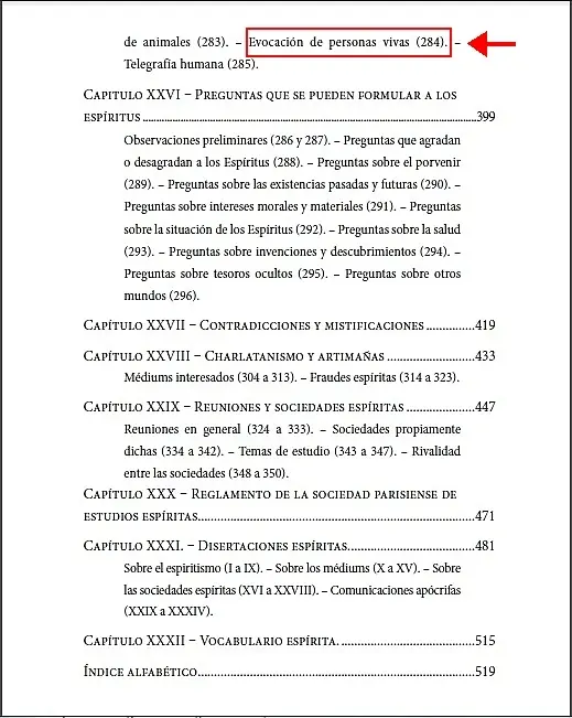 espiritismo