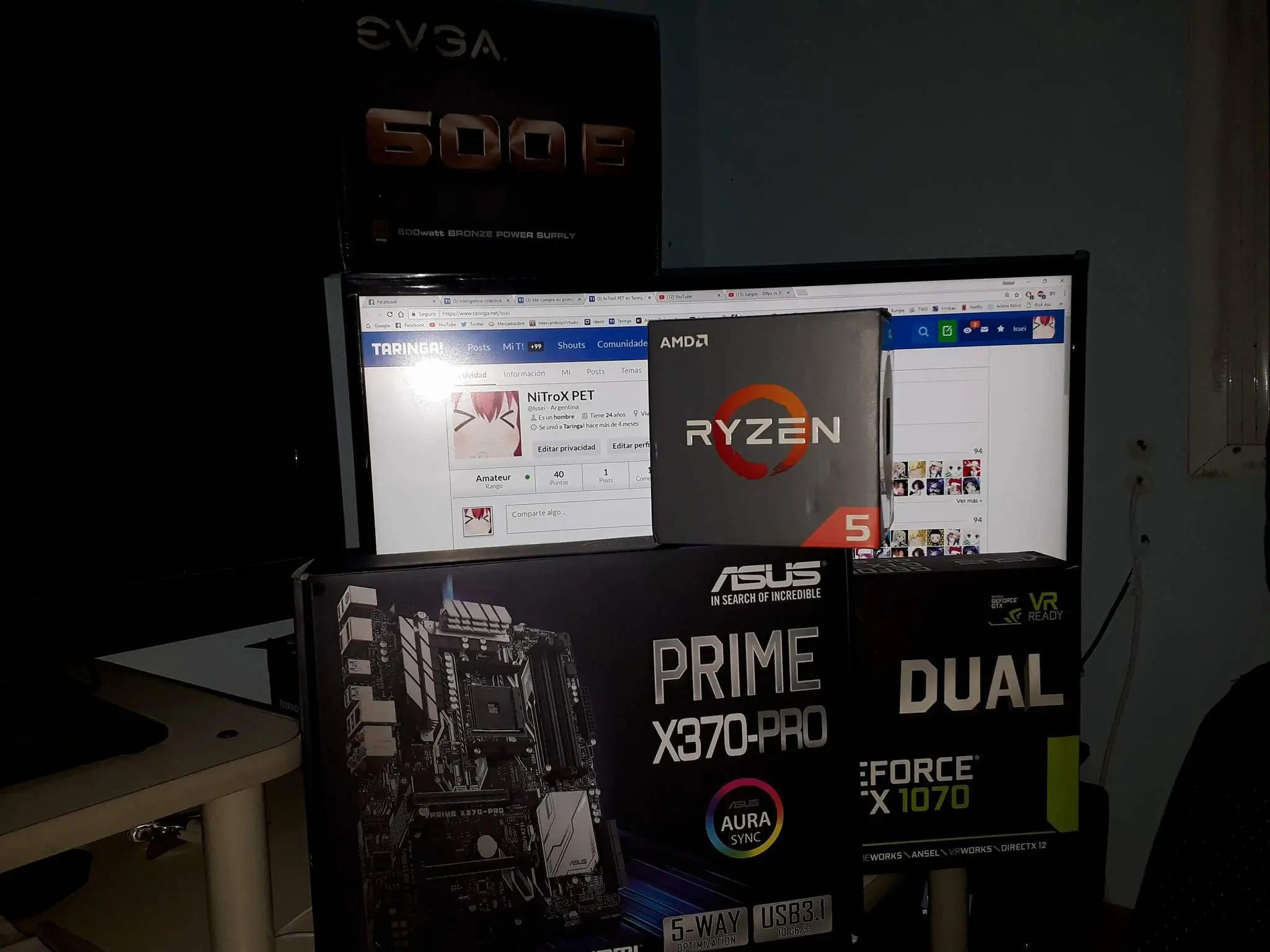 Me compre mi primera master race y te lo muestro