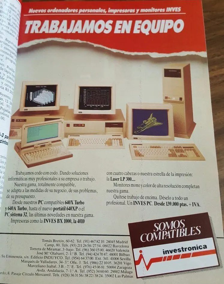 Volver al Pasado: Publicidad informatica en los 80
