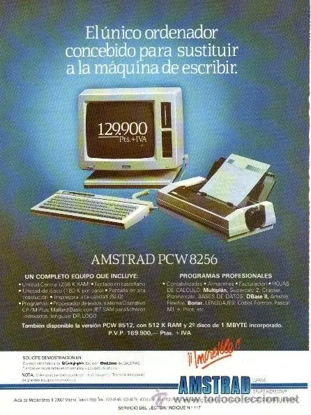 Volver al Pasado: Publicidad informatica en los 80