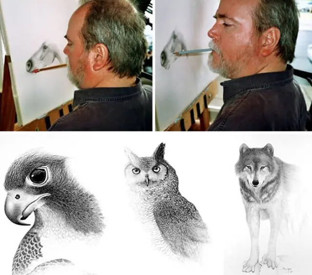La discapacidad no es nada para un artista