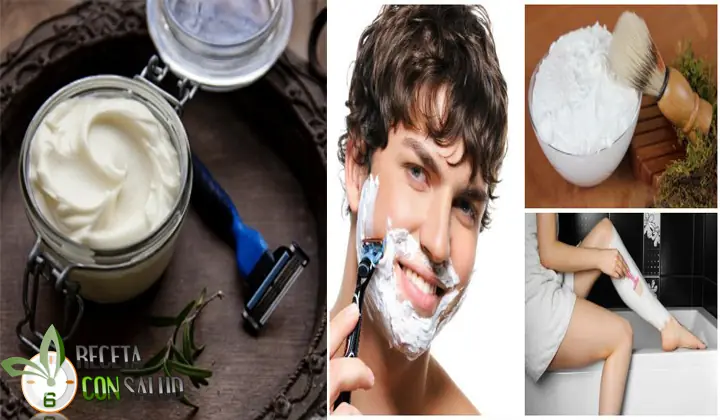 Como hacer crema de afeitar casera fácil