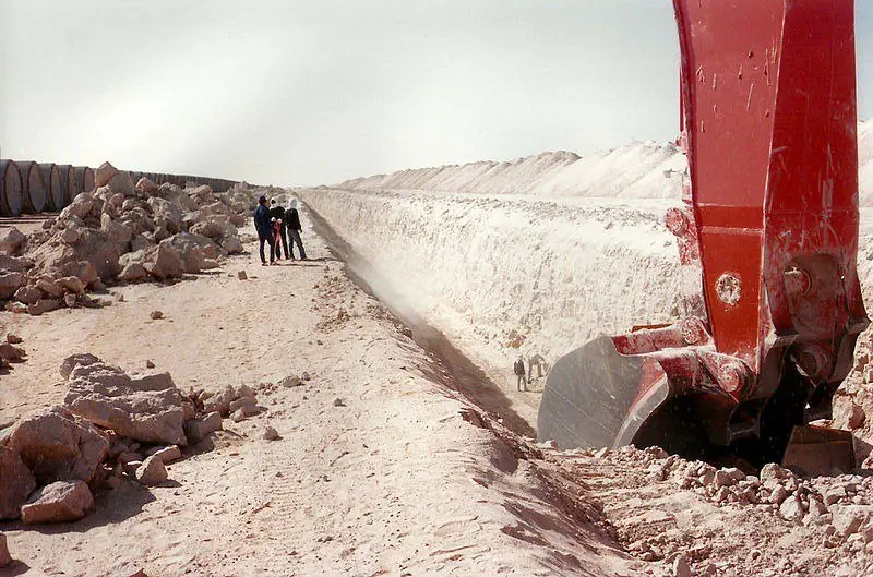 El gran río artificial de Gadafi