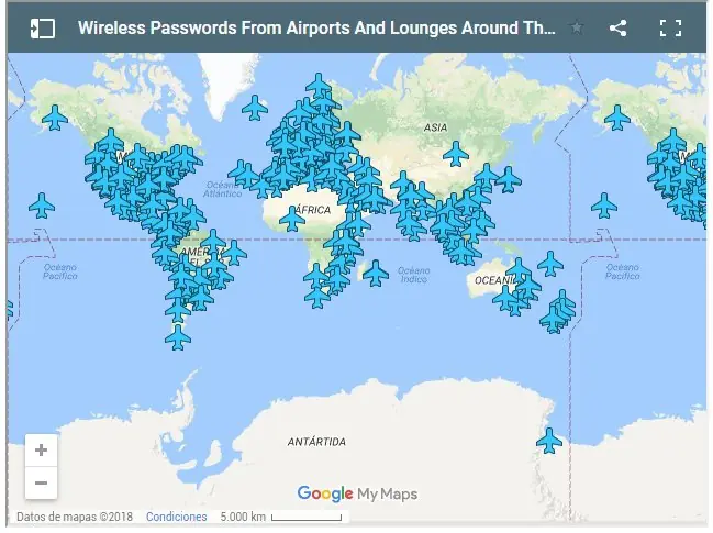 Las claves de Wifi de los aeropuertos de todo el mundo