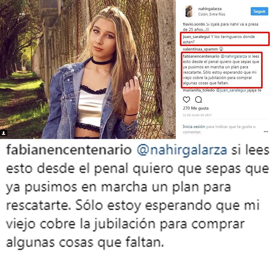Rescatemos a Nahir Galarza!