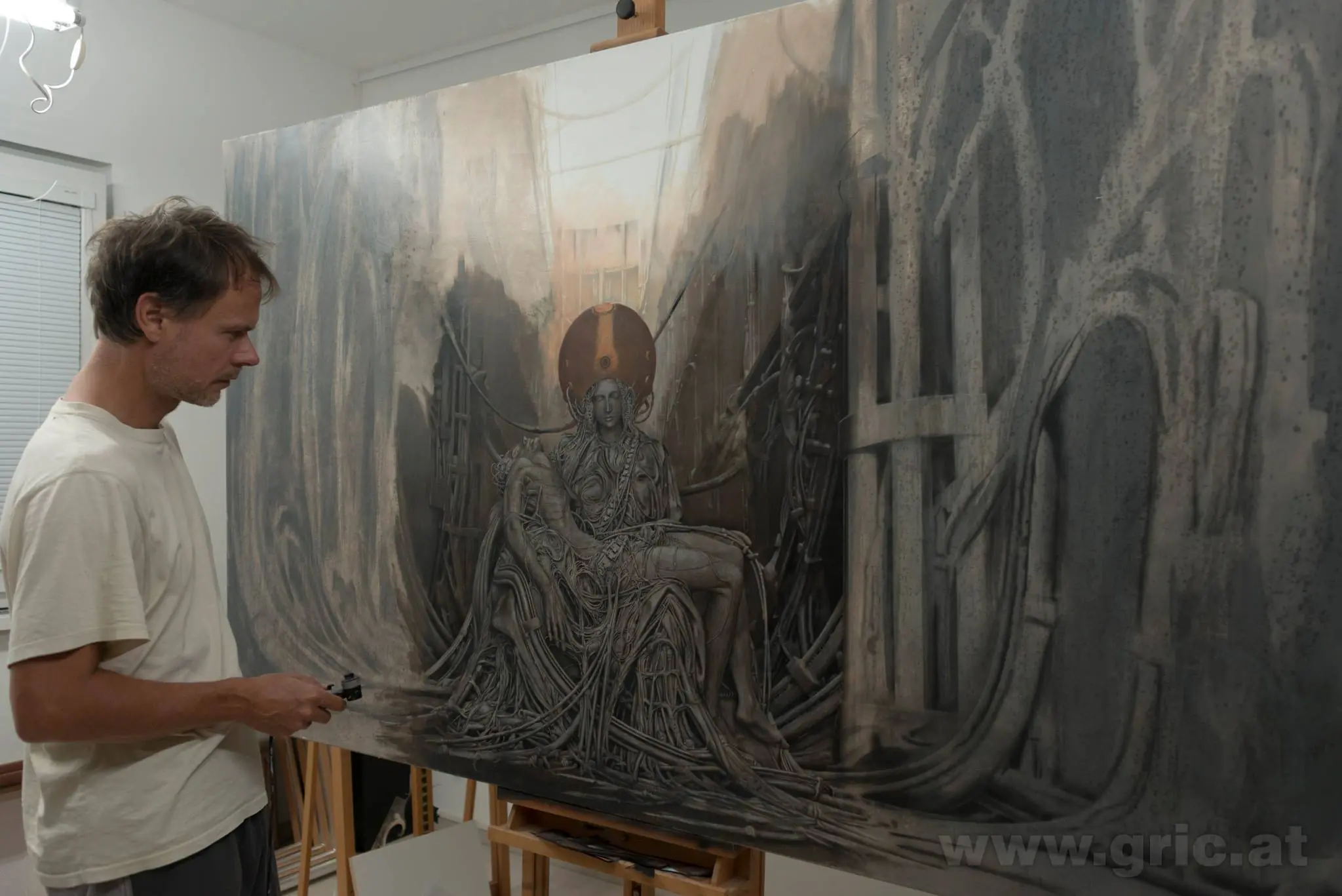 Peter Gric surrealismo biomecánico