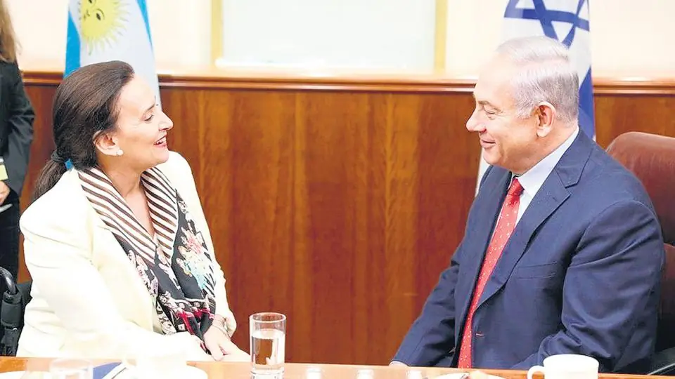Michetti en Israel