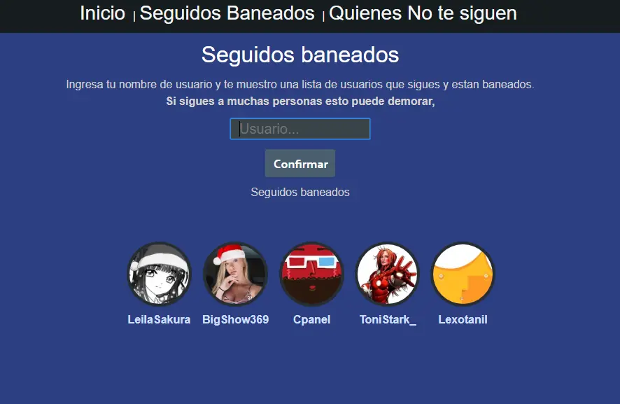 quienes no me siguen