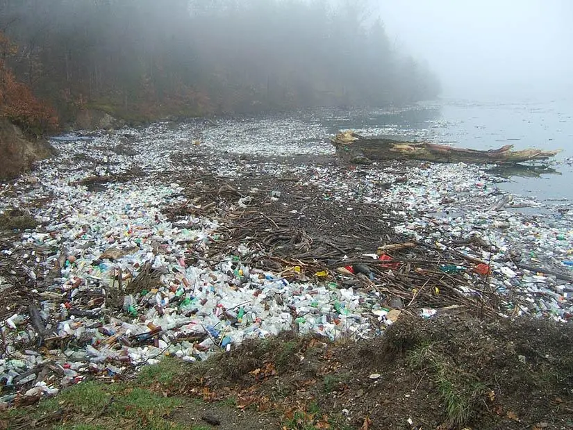 oceano contaminado