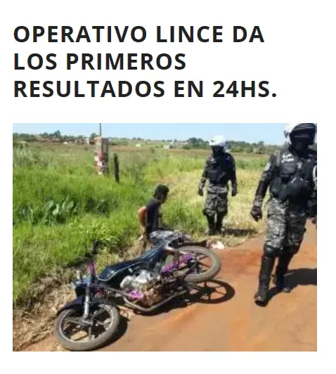 Grupo de linces esta barriendo la delincuencia en las calles