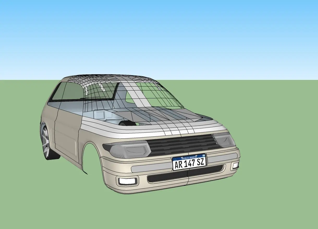 Diseñé el nuevo Fiat 147 y te lo muestro! [Megapost]