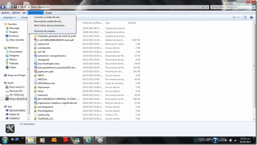 Proteger memorias USB contra virus y sin programas