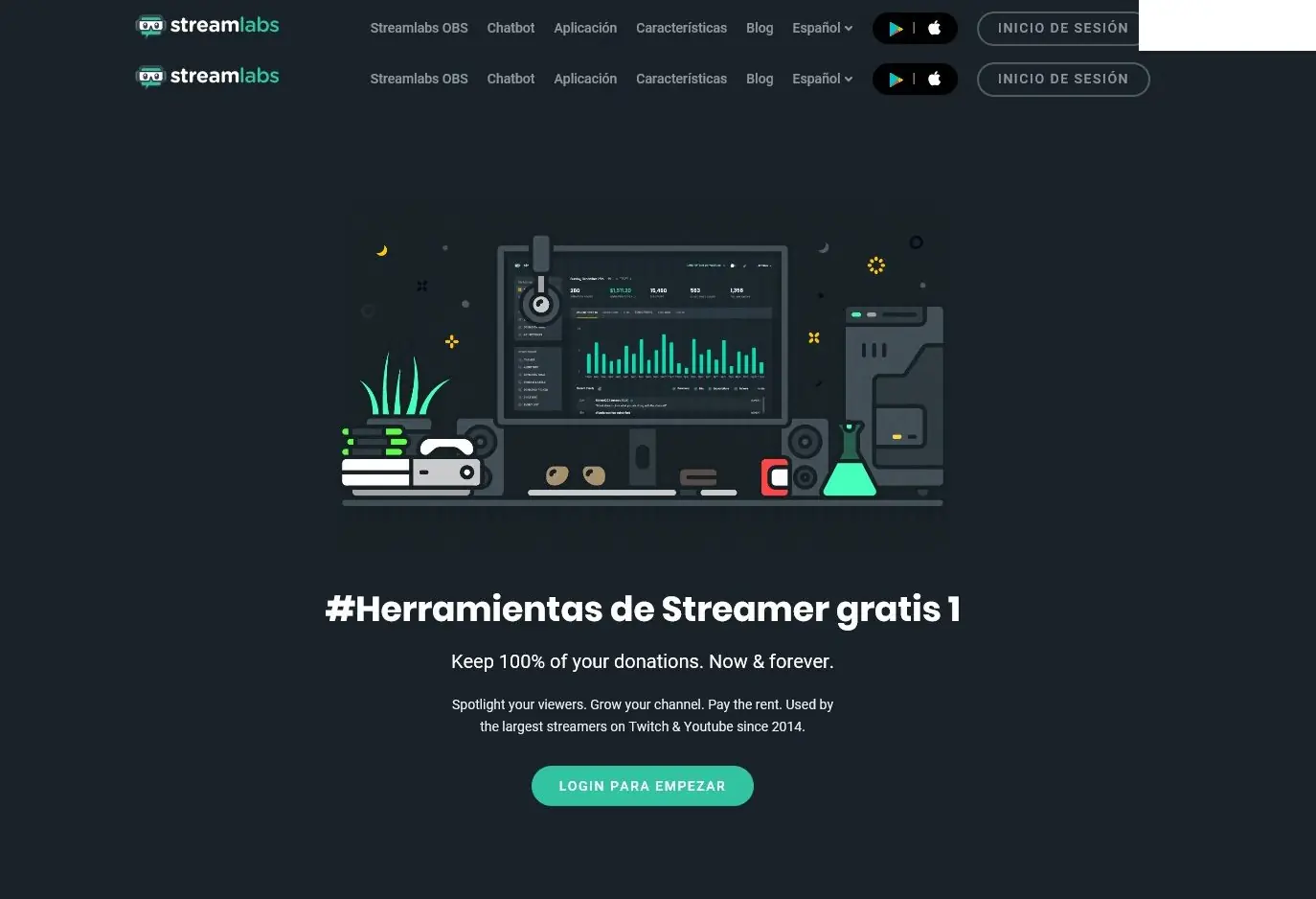 Twitch y display 2x16