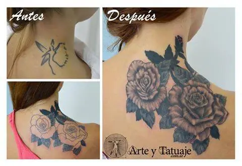 Cover Up de tatuajes en arte y tatuaje